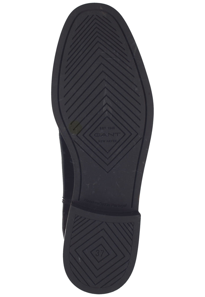 Stiefeletten GANT Stiefelette Glattleder Dunkelbraun