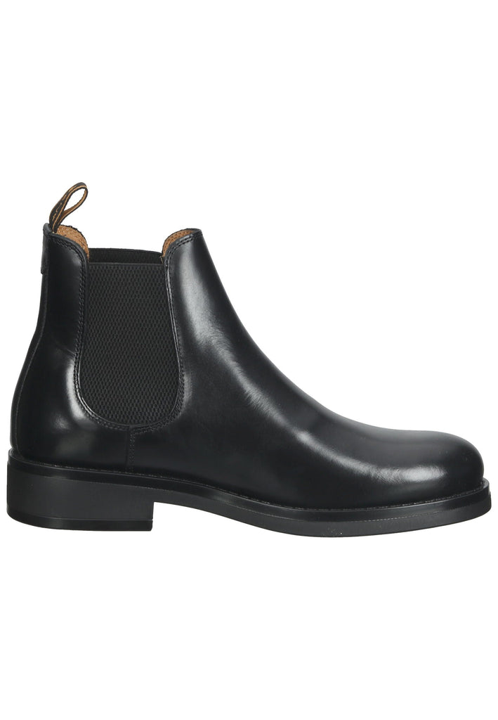 Stiefeletten GANT Stiefelette Glattleder Schwarz