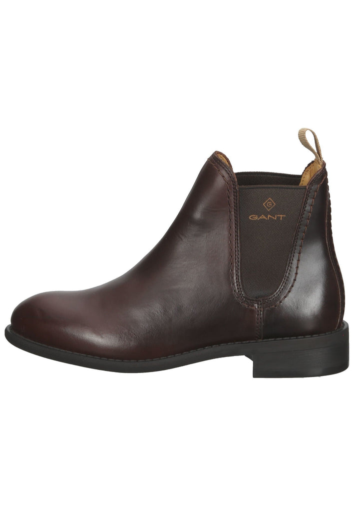 Stiefeletten GANT Stiefelette Leder Dunkelbraun