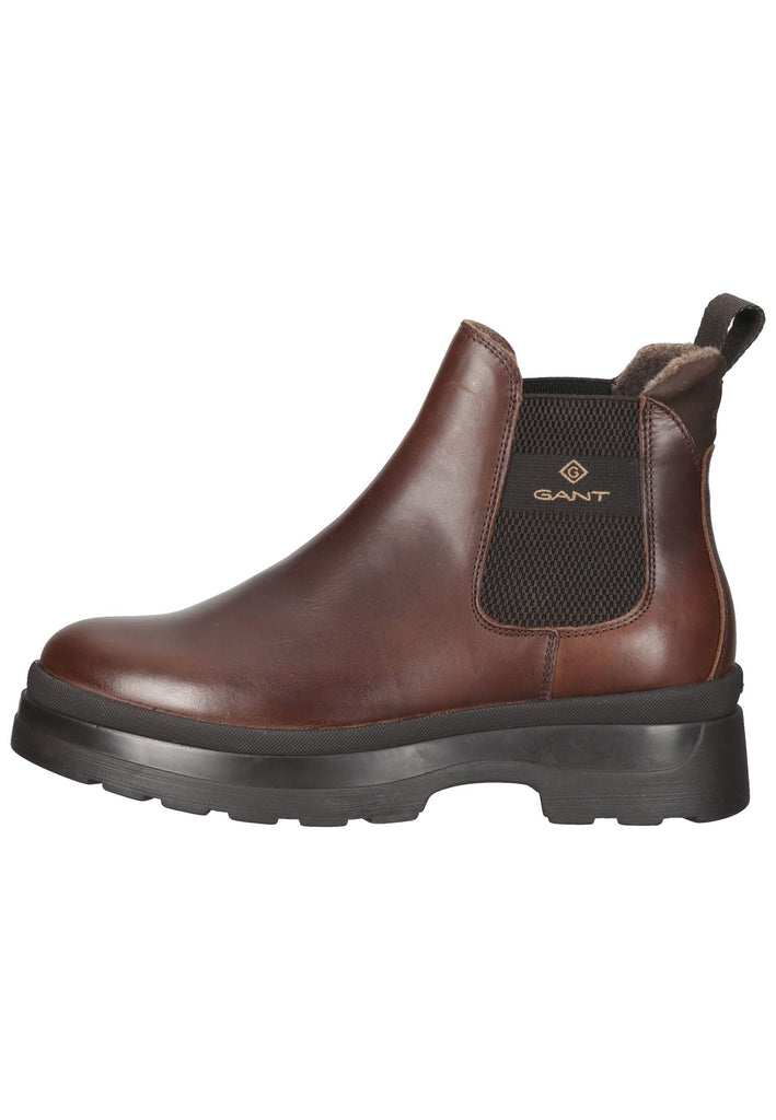 Stiefeletten GANT Stiefelette Leder Dunkelbraun