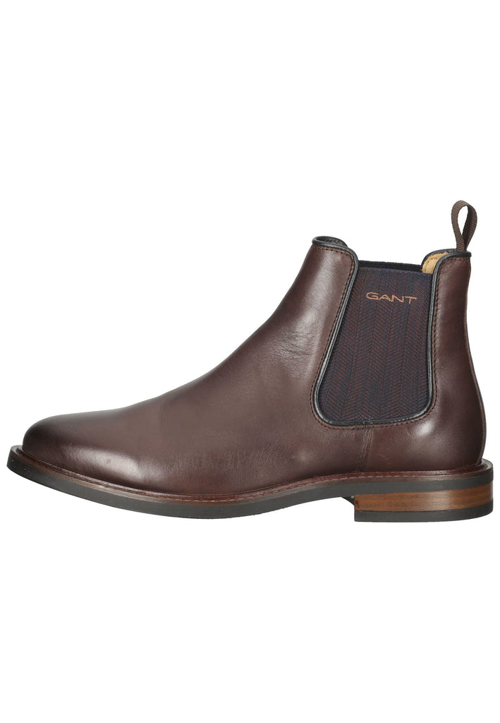 Stiefeletten GANT Stiefelette Leder Dunkelbraun