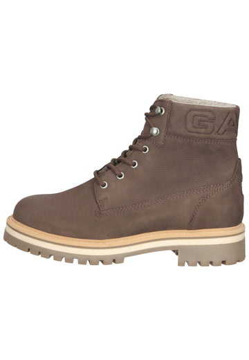 Stiefeletten GANT Stiefelette Leder Dunkelbraun Warmfutter