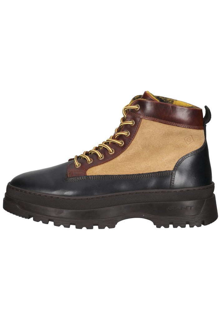Stiefeletten GANT Stiefelette Leder Khaki/Gruen