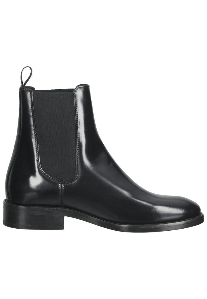 Stiefeletten GANT Stiefelette Leder/Textil Schwarz