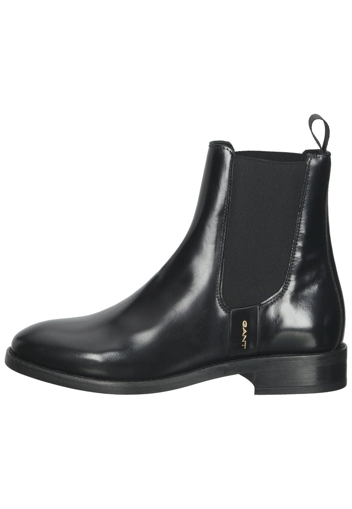 Stiefeletten GANT Stiefelette Leder/Textil Schwarz