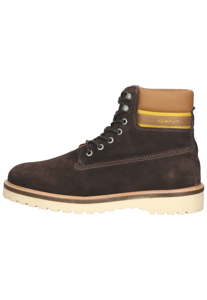 Stiefeletten GANT Stiefelette Veloursleder Dunkelbraun