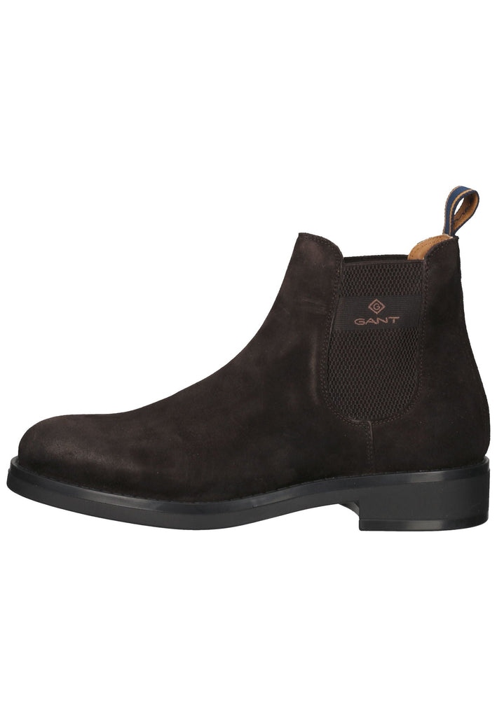 Stiefeletten GANT Stiefelette Veloursleder Dunkelbraun