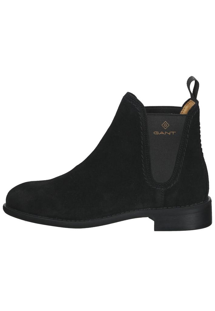 Stiefeletten GANT Stiefelette Veloursleder Schwarz