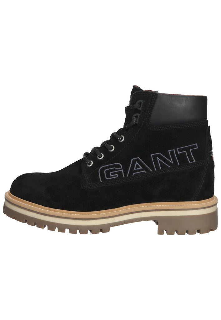 Stiefeletten GANT Stiefelette Veloursleder Schwarz