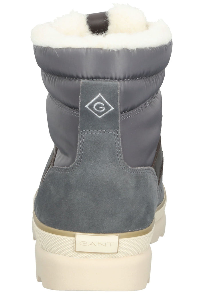 Stiefeletten GANT Stiefelette Veloursleder/Synthetik Grau Warmfutter