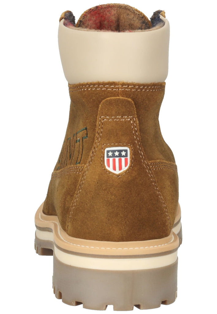 Stiefeletten GANT Stiefelette Veloursleder Tobacco Brown/Beige