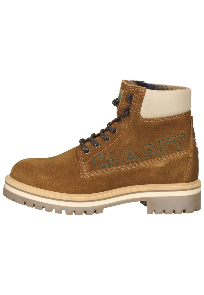 Stiefeletten GANT Stiefelette Veloursleder Tobacco Brown/Beige