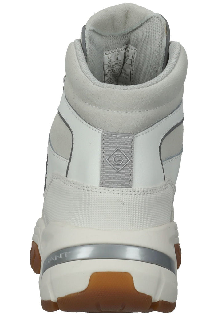 Stiefeletten GANT Stiefelette Veloursleder Weiß/Grau