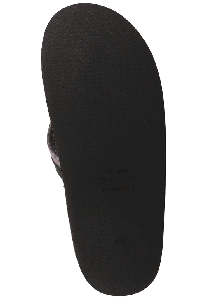 GANT Zehensteg Leder/Textil Schwarz