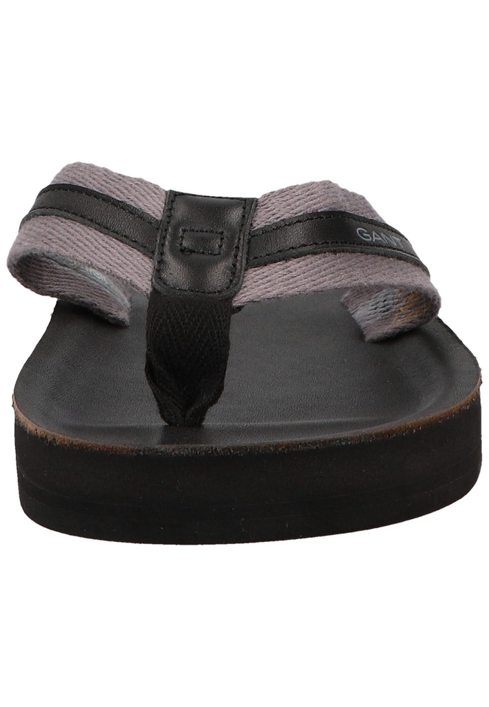 GANT Zehensteg Leder/Textil Schwarz