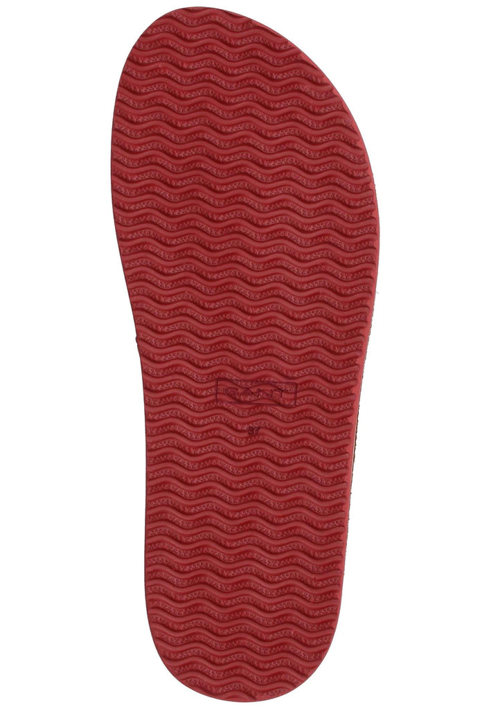 GANT Zehensteg Lederimitat Orange