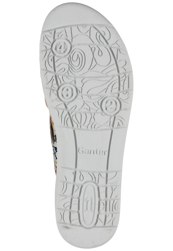 Ganter Pantoletten Leder Mehrfarbig