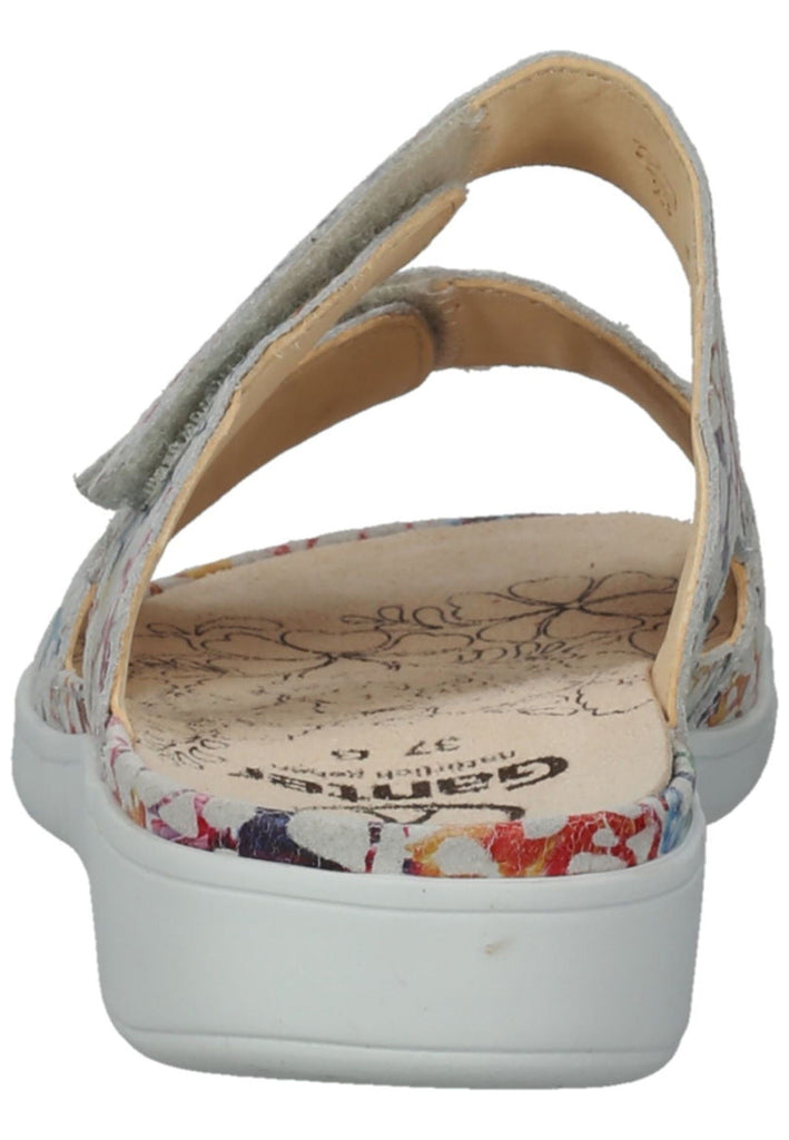 Ganter Pantoletten Leder Mehrfarbig