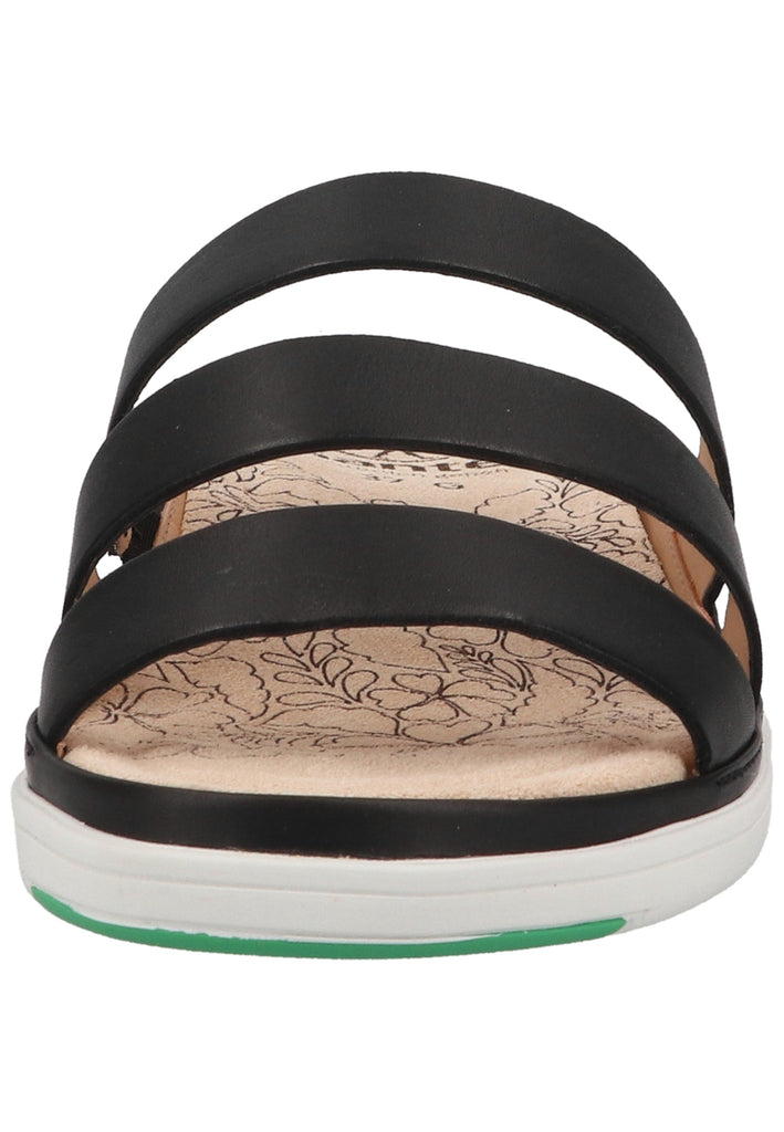 Ganter Pantoletten Leder Schwarz