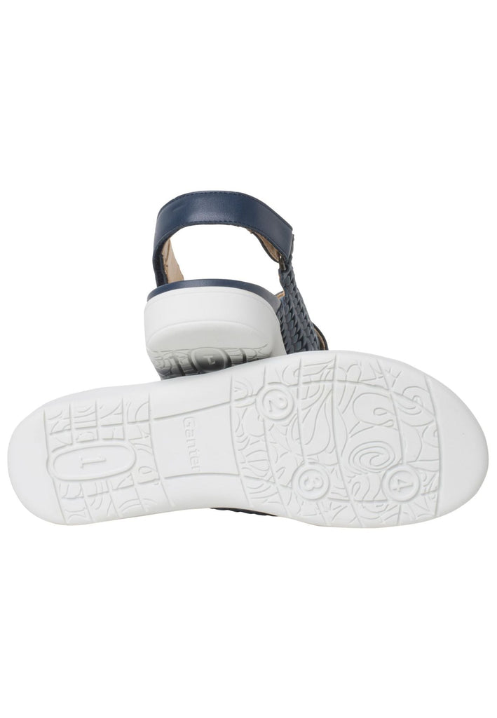 Ganter Sandalen Leder Dunkelblau