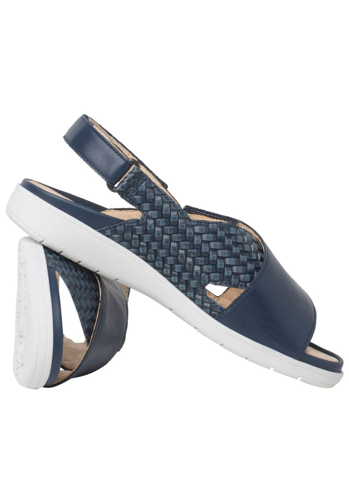 Ganter Sandalen Leder Dunkelblau