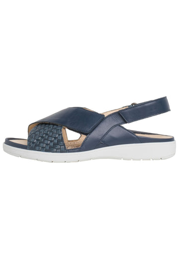 Ganter Sandalen Leder Dunkelblau