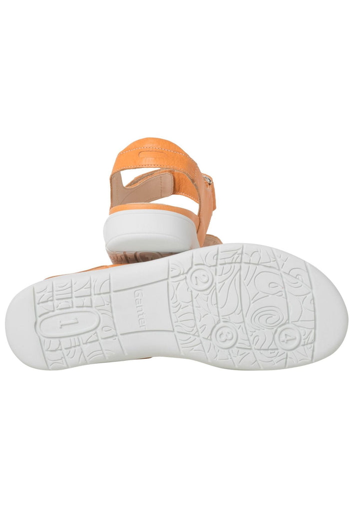 Ganter Sandalen Leder Orange