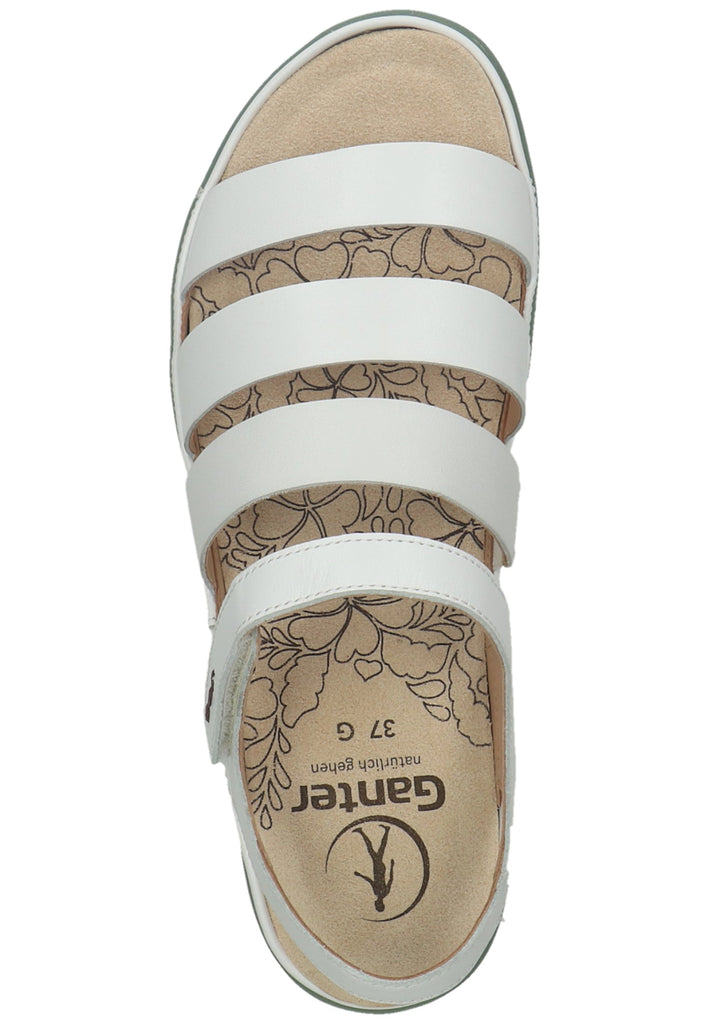 Ganter Sandalen Leder Weiß