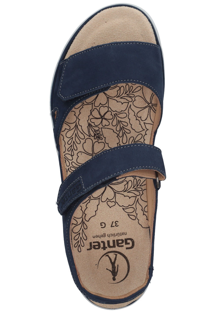 Ganter Sandalen Nubukleder Blau