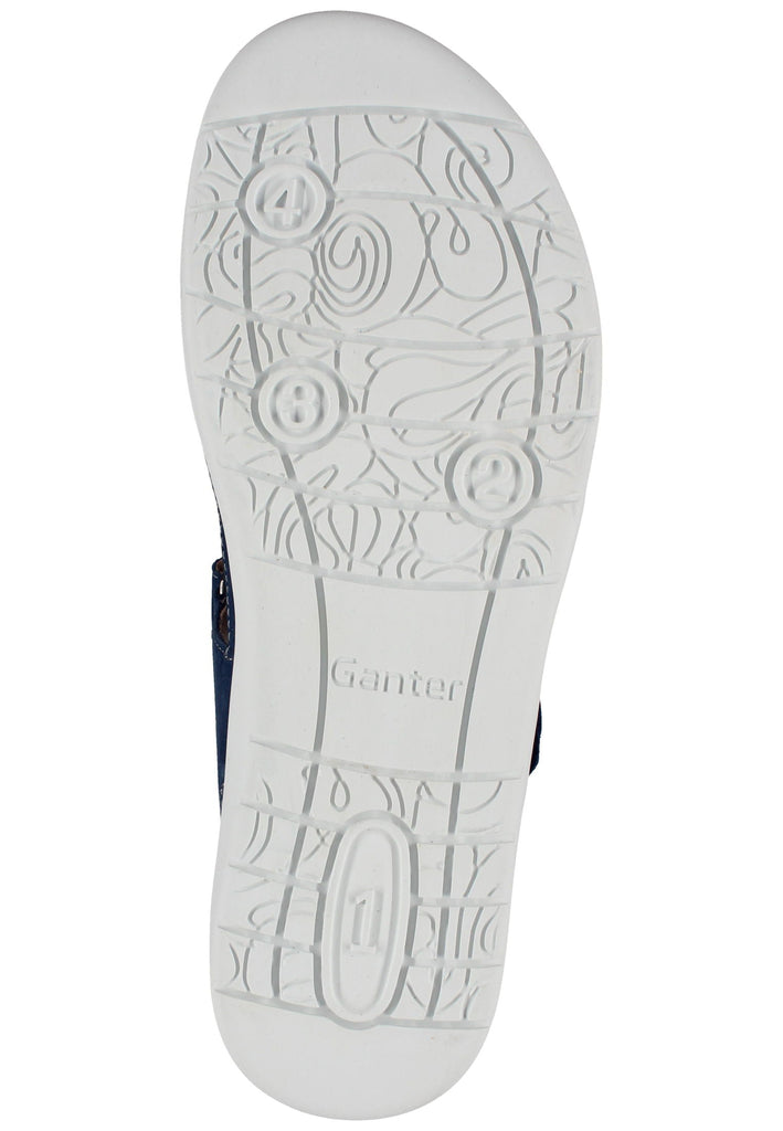 Ganter Sandalen Nubukleder Blau