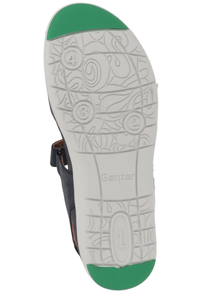 Ganter Sandalen Nubukleder Dunkelblau