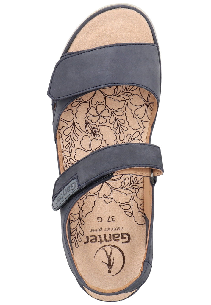 Ganter Sandalen Nubukleder Dunkelblau