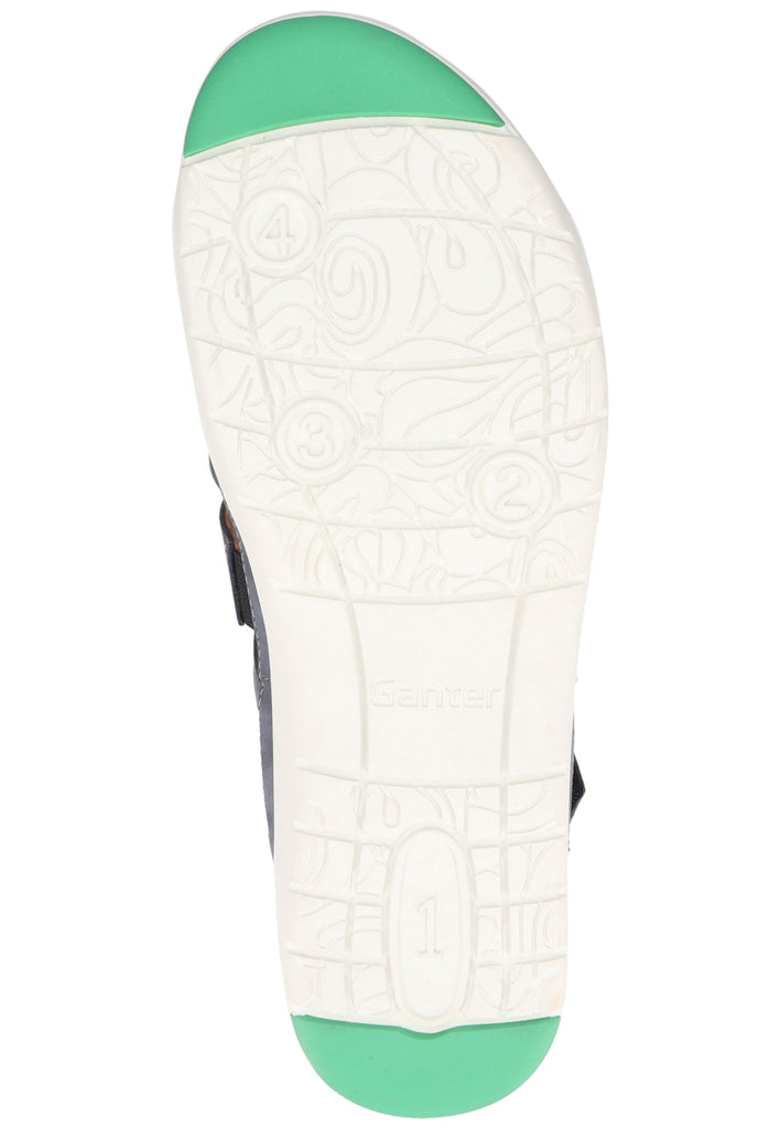 Ganter Sandalen Nubukleder Dunkelblau