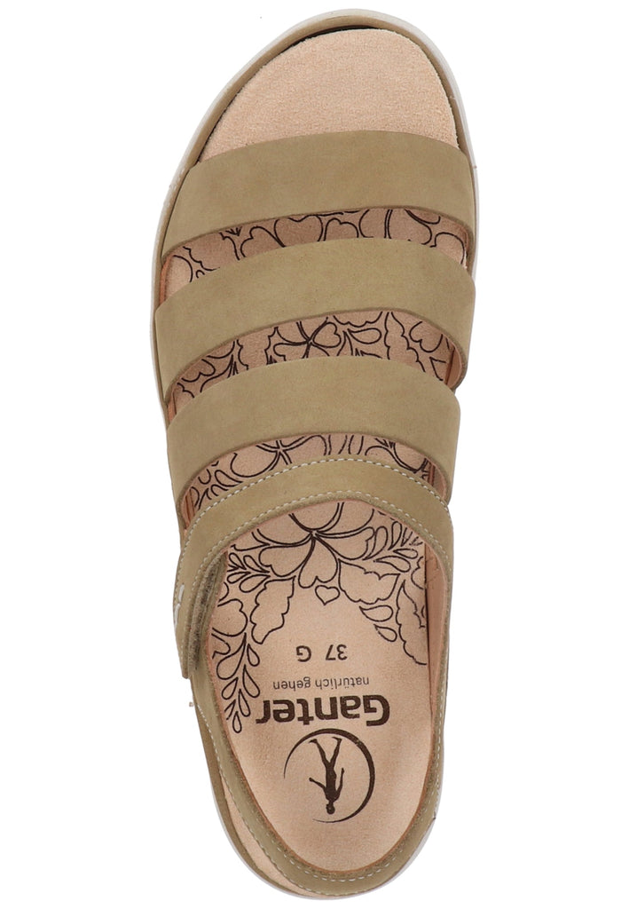 Ganter Sandalen Nubukleder Grün