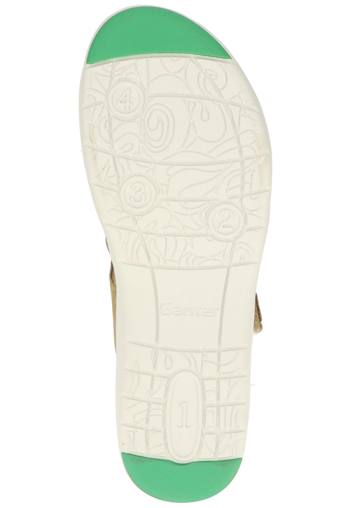 Ganter Sandalen Nubukleder Grün