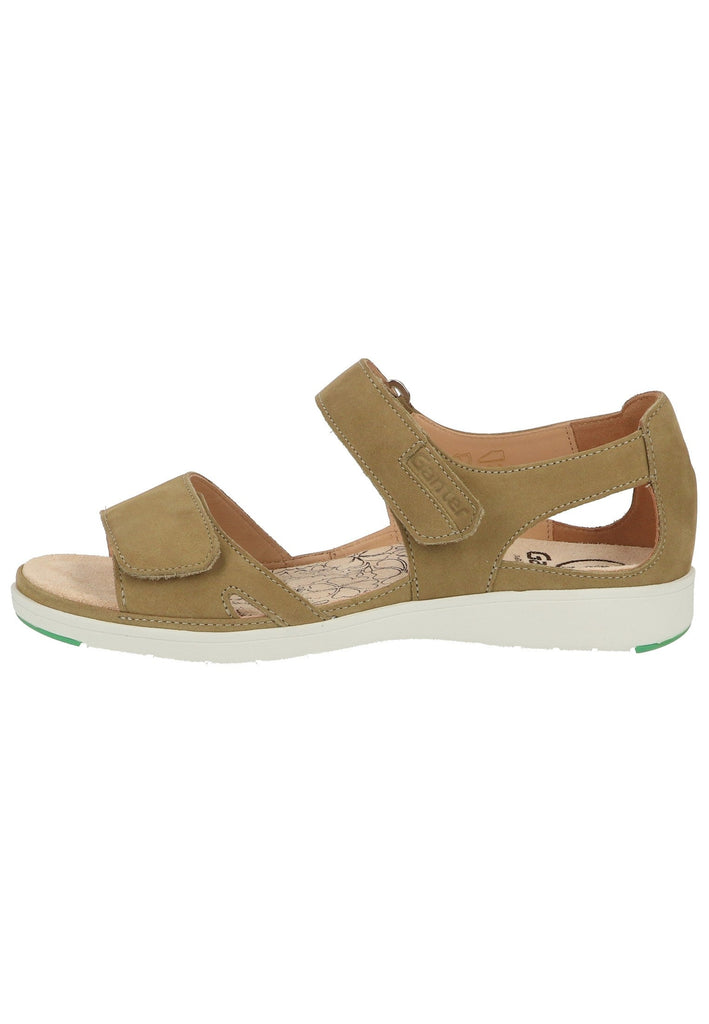 Ganter Sandalen Nubukleder Grün
