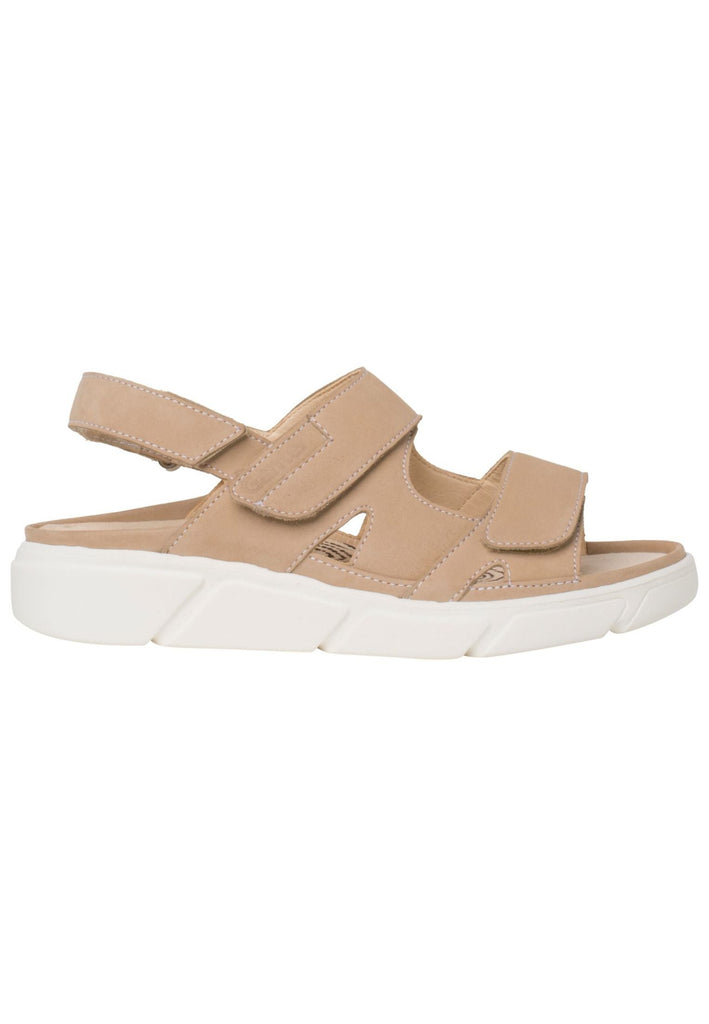 Ganter Sandalen Nubukleder Hellbraun