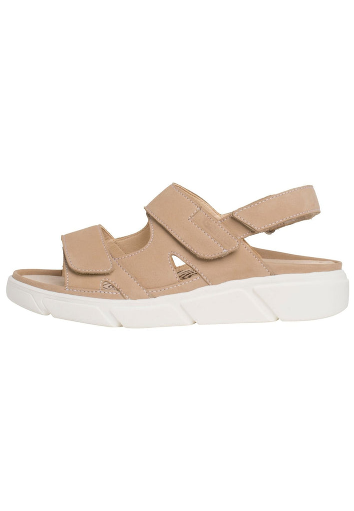 Ganter Sandalen Nubukleder Hellbraun
