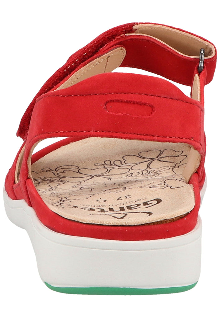 Ganter Sandalen Nubukleder Rot