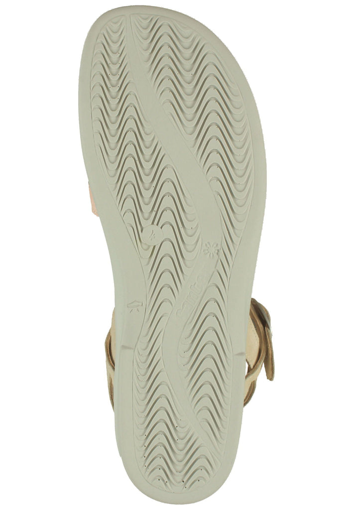 Ganter Sandalen Veloursleder Beige/Rosa