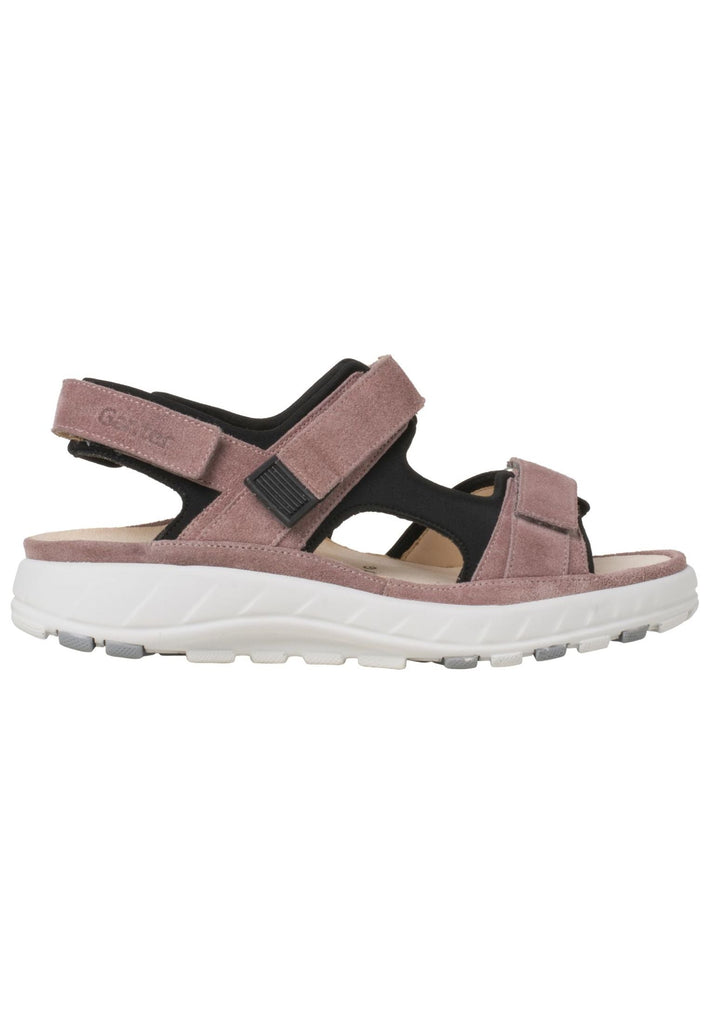 Ganter Sandalen Veloursleder/Textil Rose