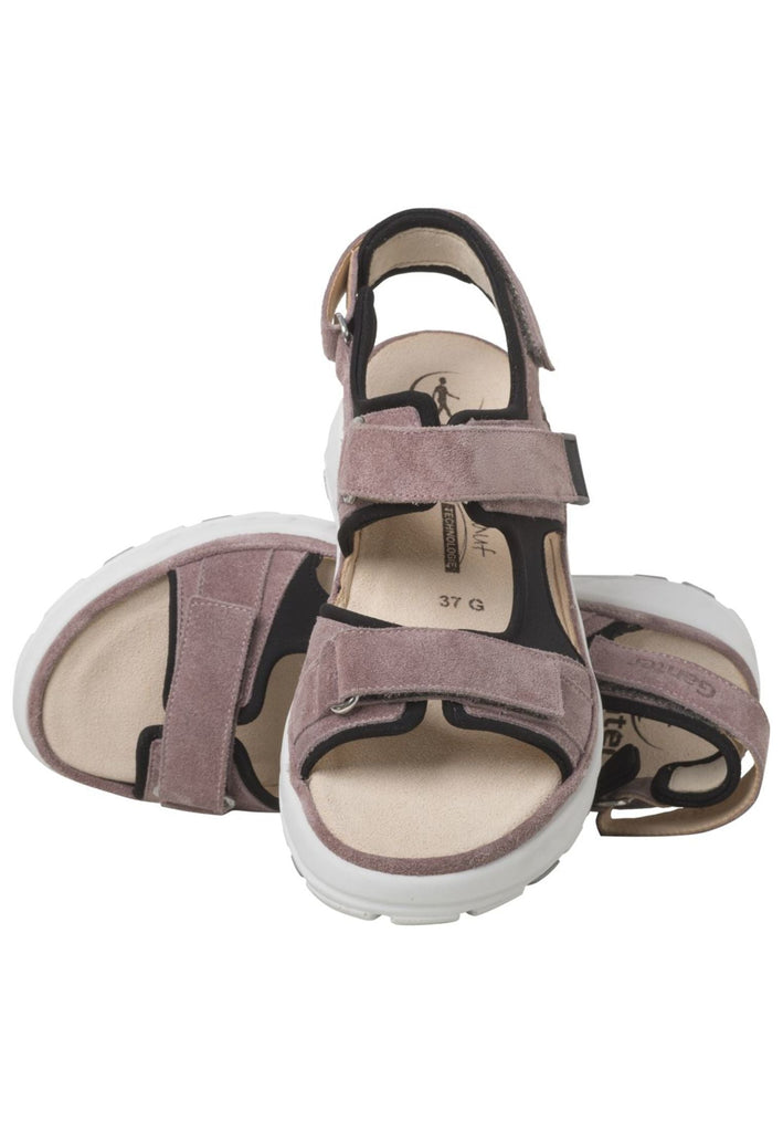 Ganter Sandalen Veloursleder/Textil Rose