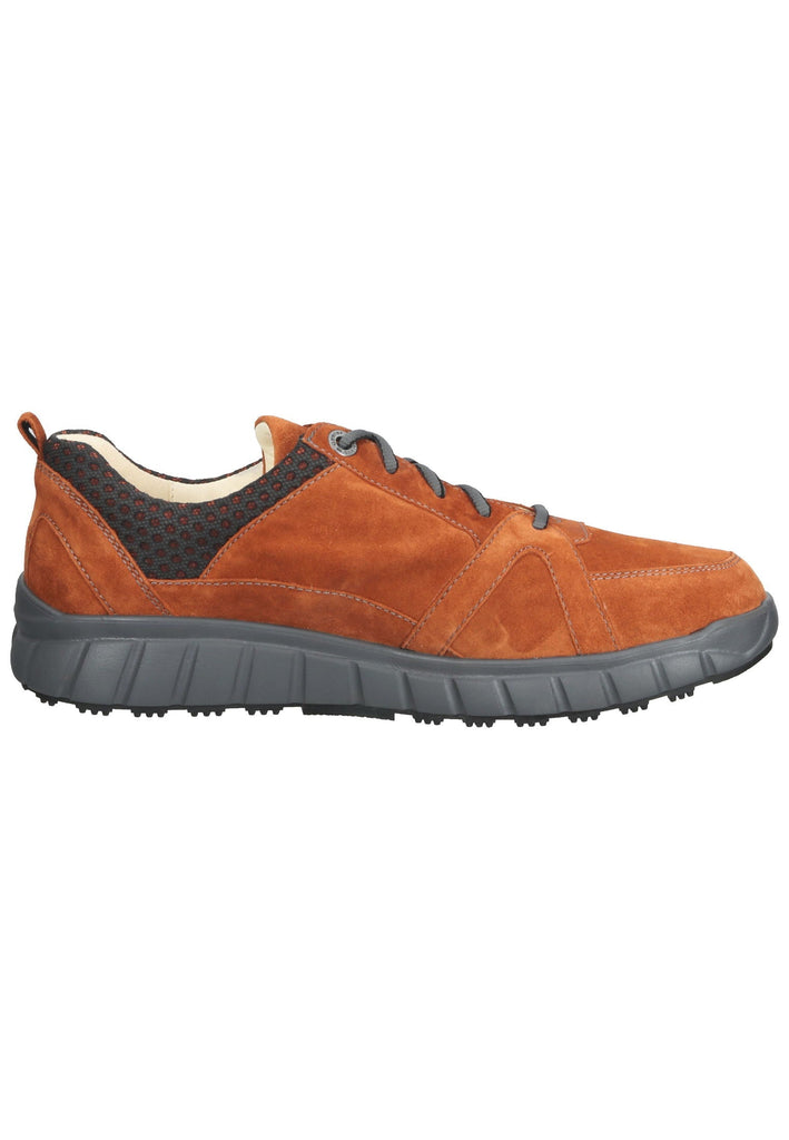 Sneaker Ganter Sneaker Veloursleder/Mesh Rostbraun