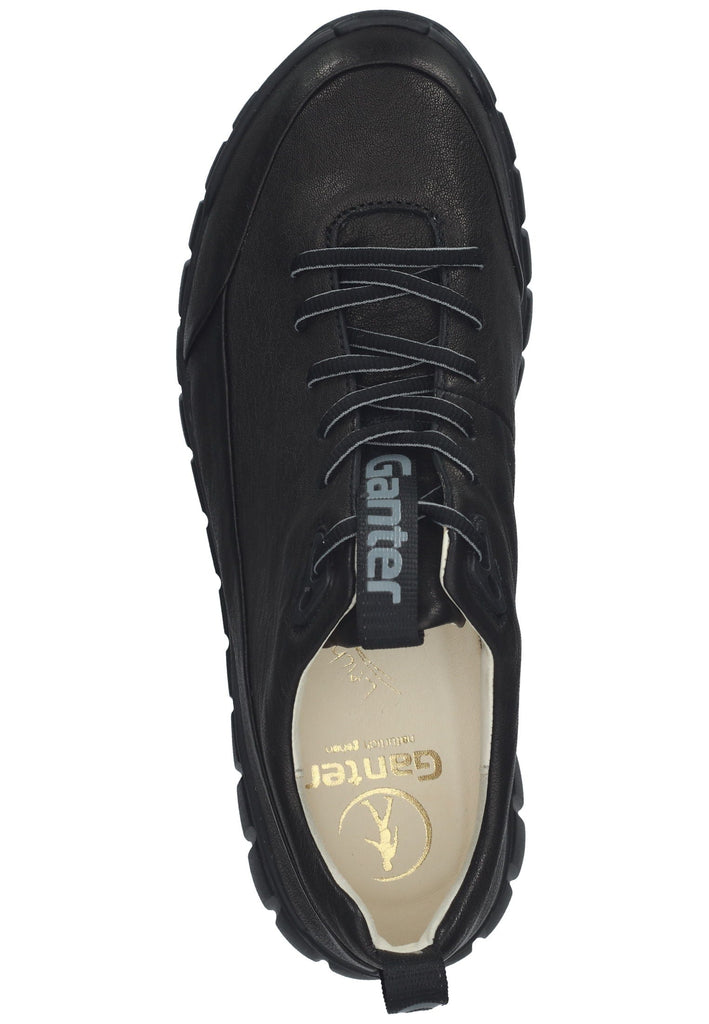 Ganter Sneaker Leder Schwarz