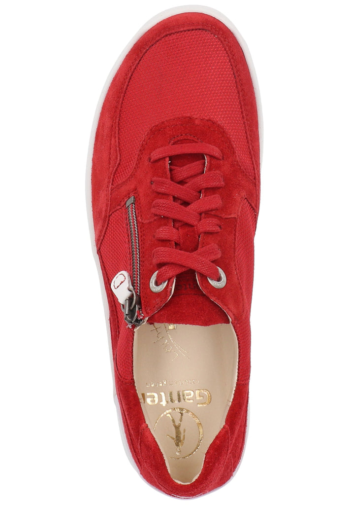 Ganter Sneaker Veloursleder/Textil Rot