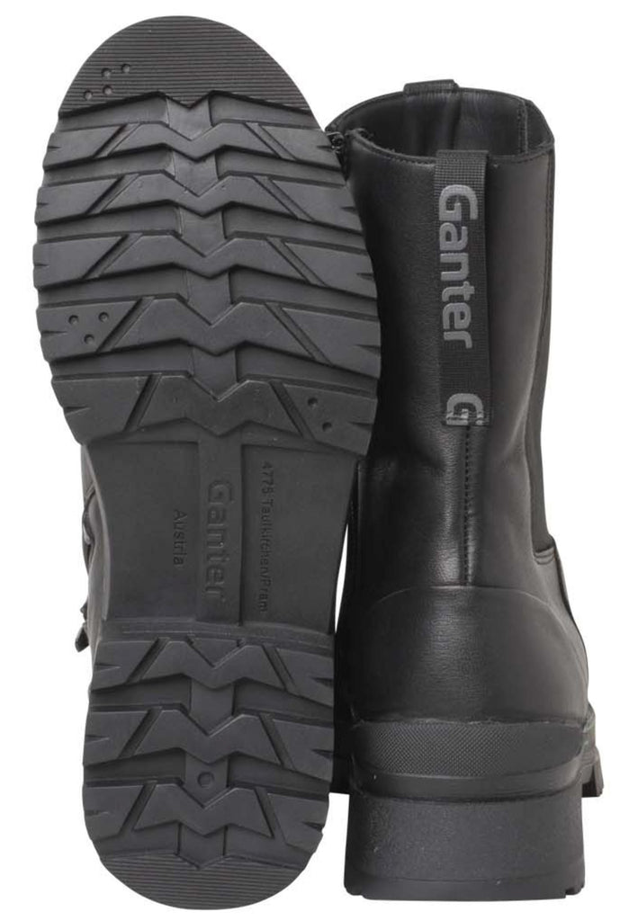 Ganter Stiefelette Leder Schwarz