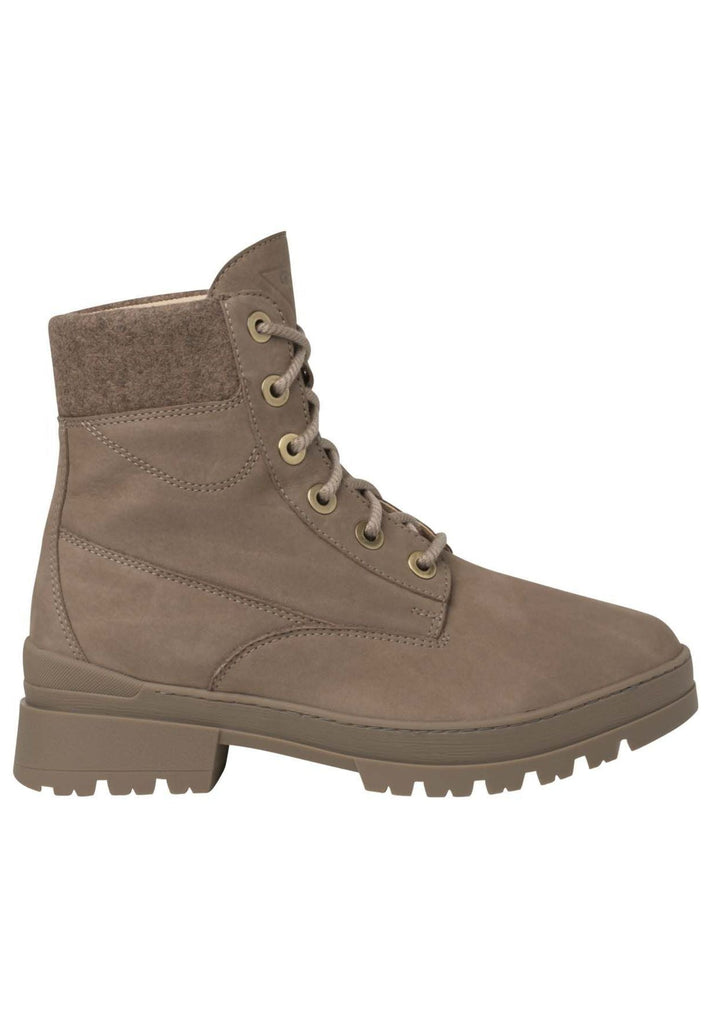 Ganter Stiefelette Leder/Textil Taupe Warmfutter