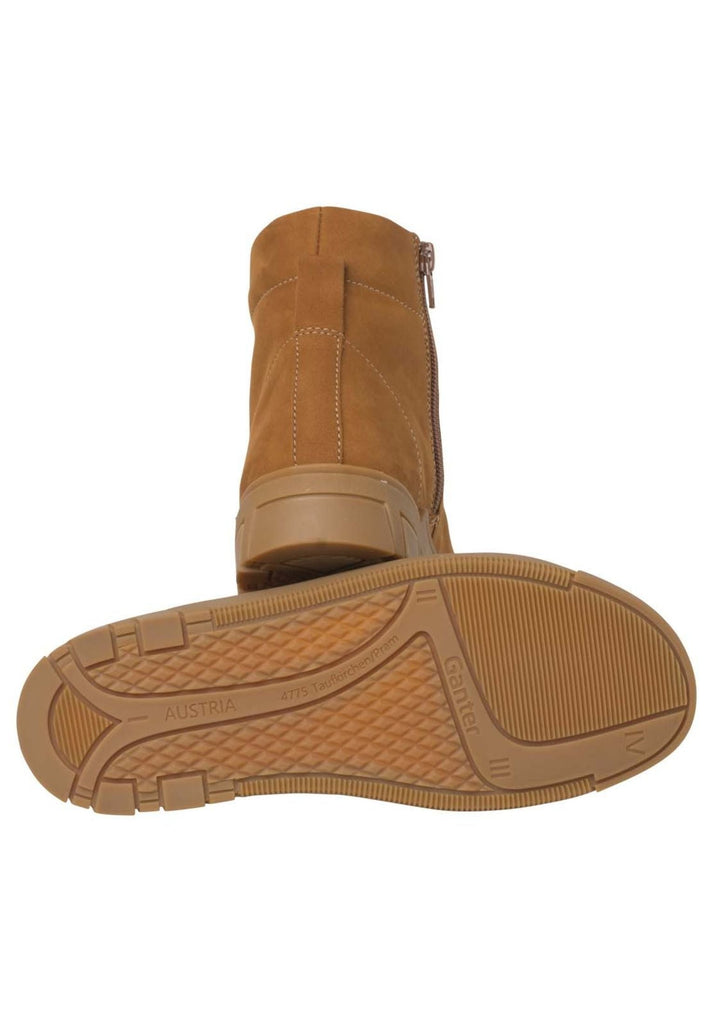 Ganter Stiefelette Nubukleder Nougat Warmfutter