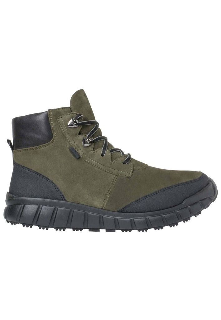 Ganter Stiefelette Nubukleder Olive/Schwarz
