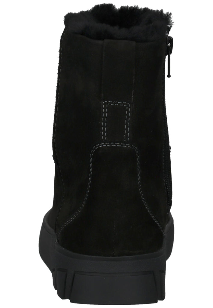 Ganter Stiefelette Nubukleder Schwarz Warmfutter
